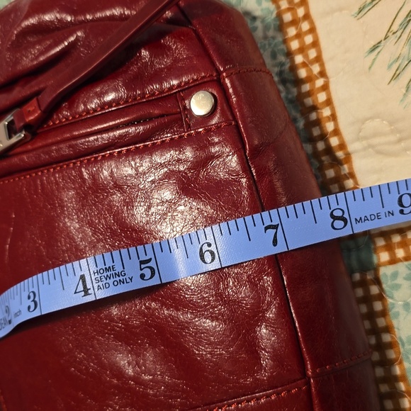 HOBO Red Leather Handbag and Wallet Set - Picture 9 of 9